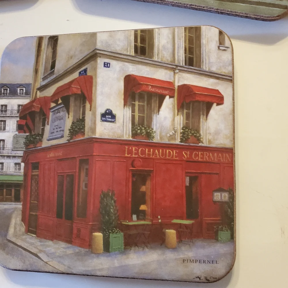 Scenes Of Paris Coasters Set Of 10